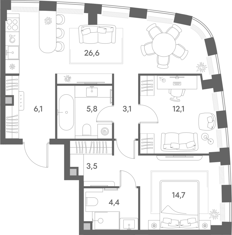 3 ккв (Евро)