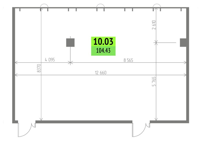 К. пом 104,4 м²