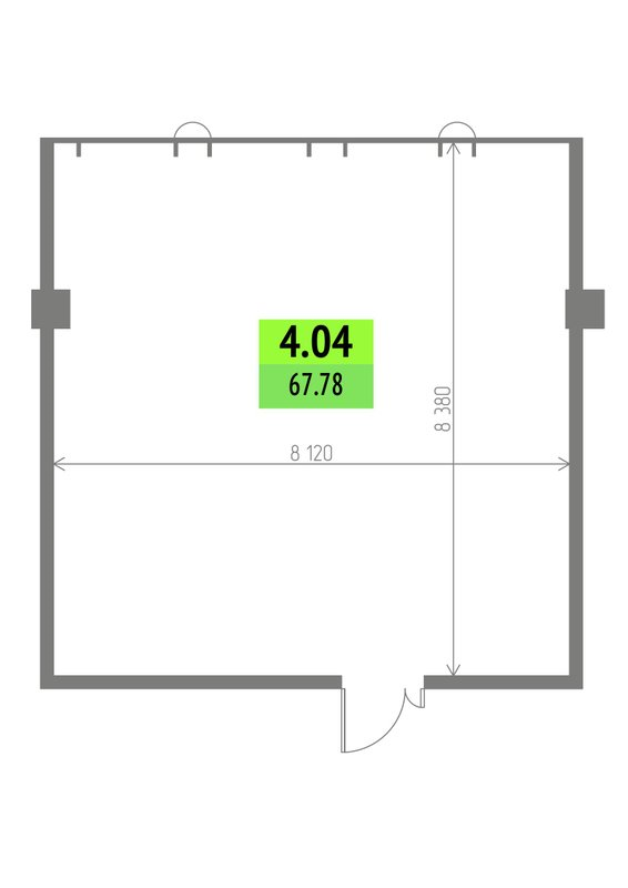 К. пом 67,8 м²