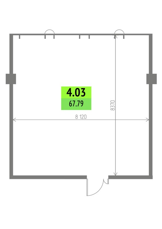 К. пом 67,8 м²