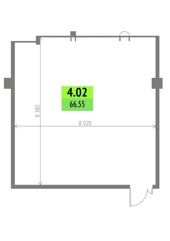 К. пом 66,6 м²