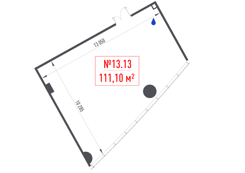 К. пом 111,1 м²