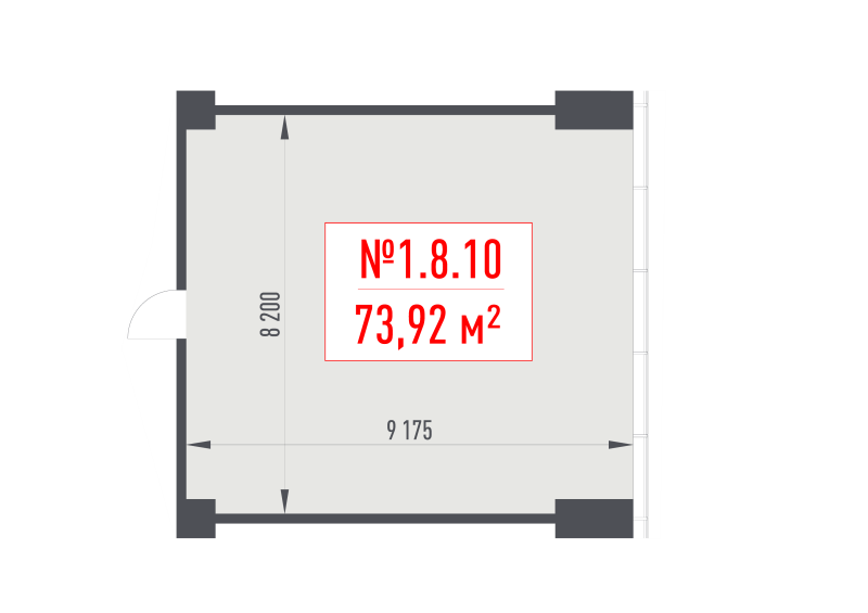 К. пом 73,9 м²