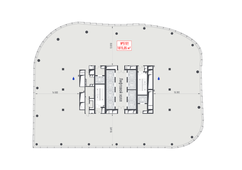 К. пом 1 815,1 м²