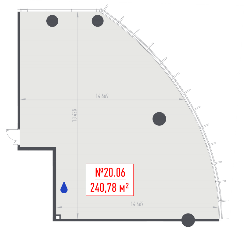 К. пом 240,8 м²