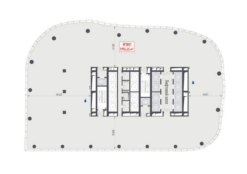 К. пом 1 996,5 м²