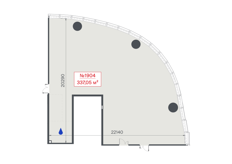 К. пом 337,1 м²