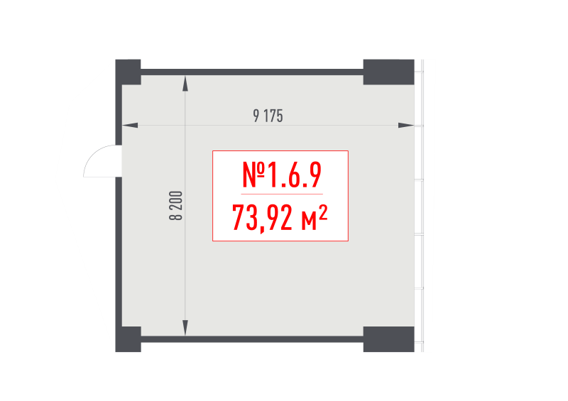 К. пом 73,9 м²