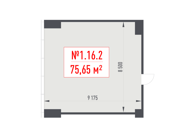 К. пом 75,7 м²
