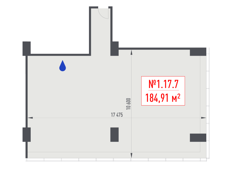 К. пом 184,9 м²