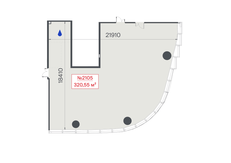 К. пом 320,6 м²