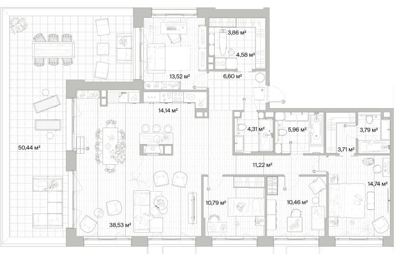 5 ккв (Евро) 161,3 м²