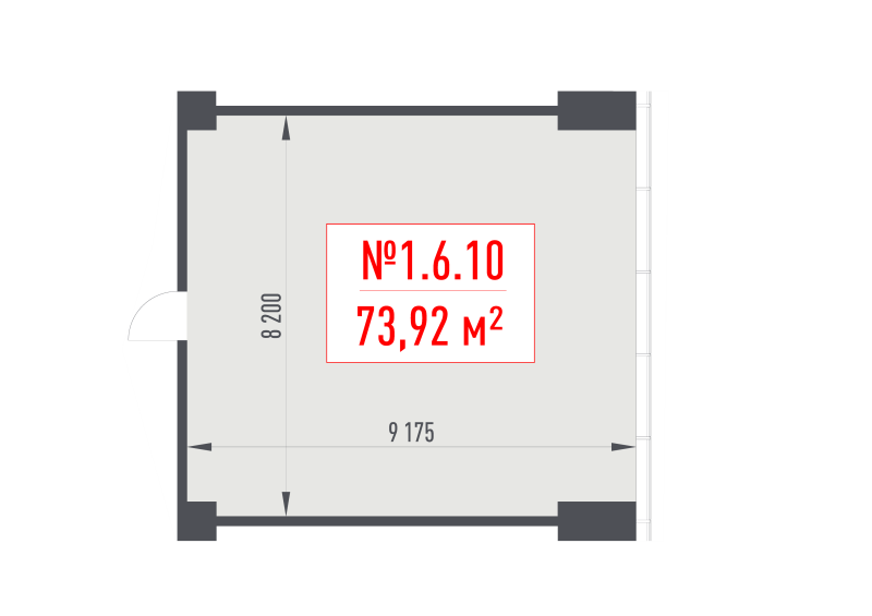 К. пом 73,9 м²