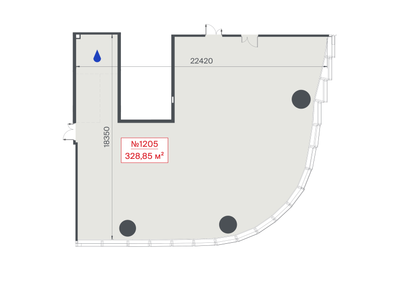 К. пом 328,9 м²