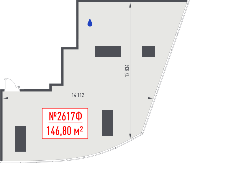 К. пом 146,8 м²