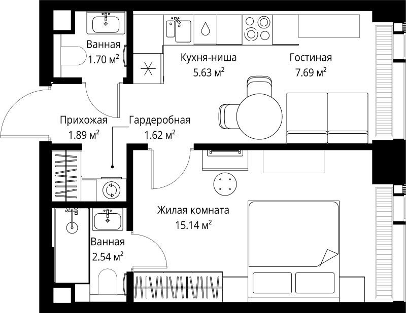 1 ккв 36,2 м²