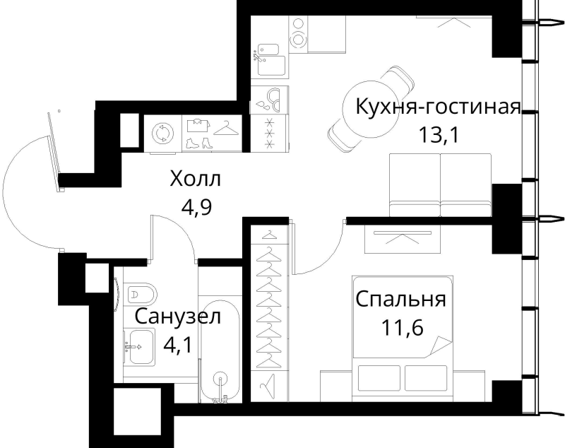 1 ккв