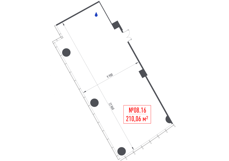 К. пом 210,1 м²