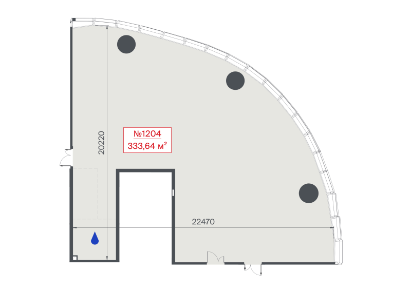 К. пом 333,6 м²