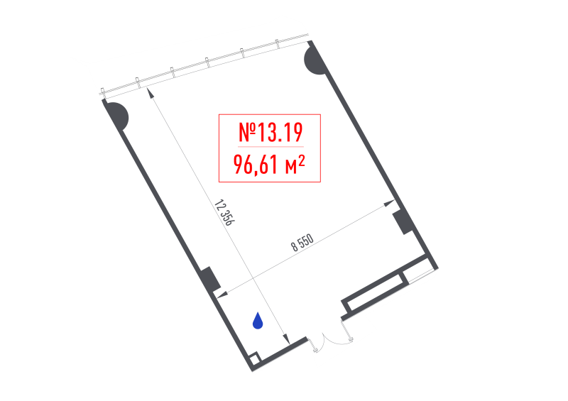 К. пом 96,6 м²
