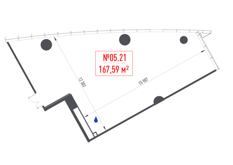 К. пом 167,6 м²