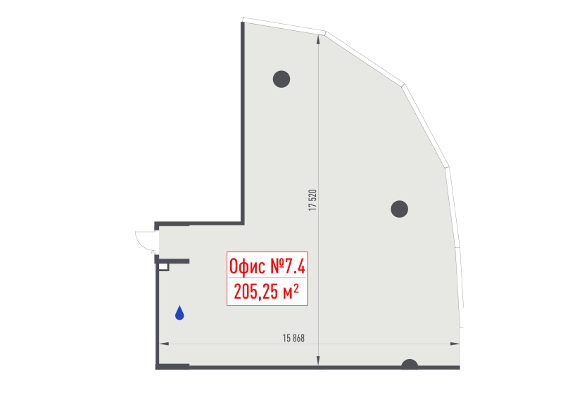 К. пом 205,3 м²