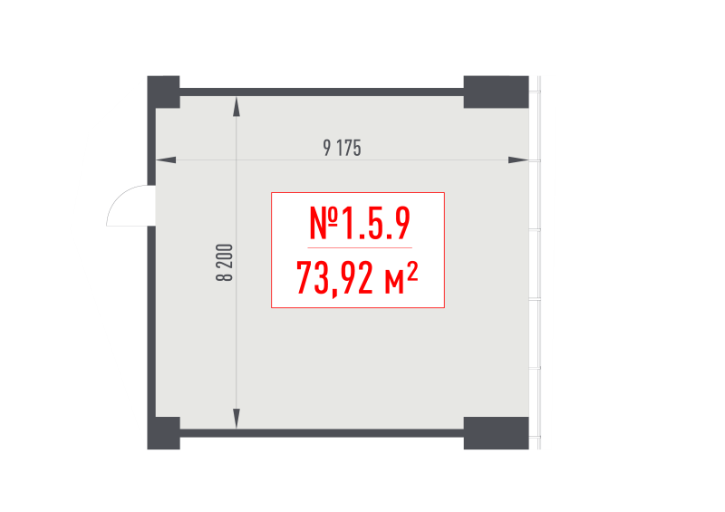 К. пом 73,9 м²