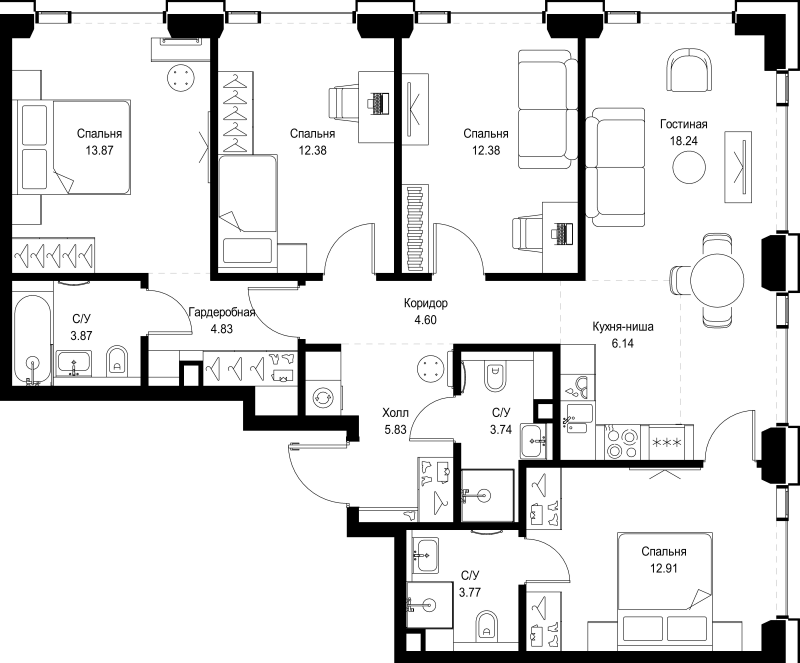 5 ккв (Евро)