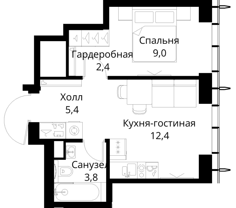 1 ккв
