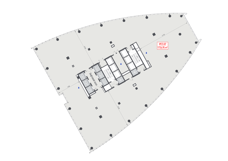 К. пом 1 727 м²