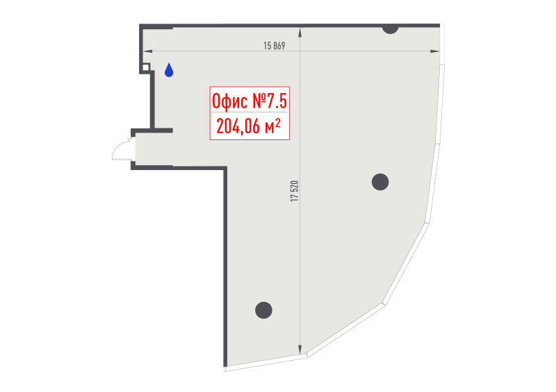 К. пом 204,1 м²