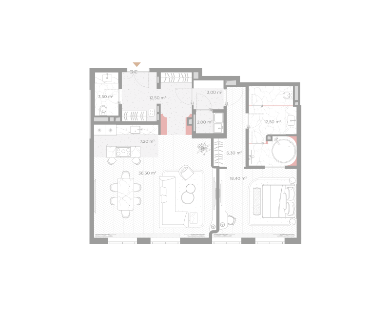 2 ккв (Евро) 101 м²