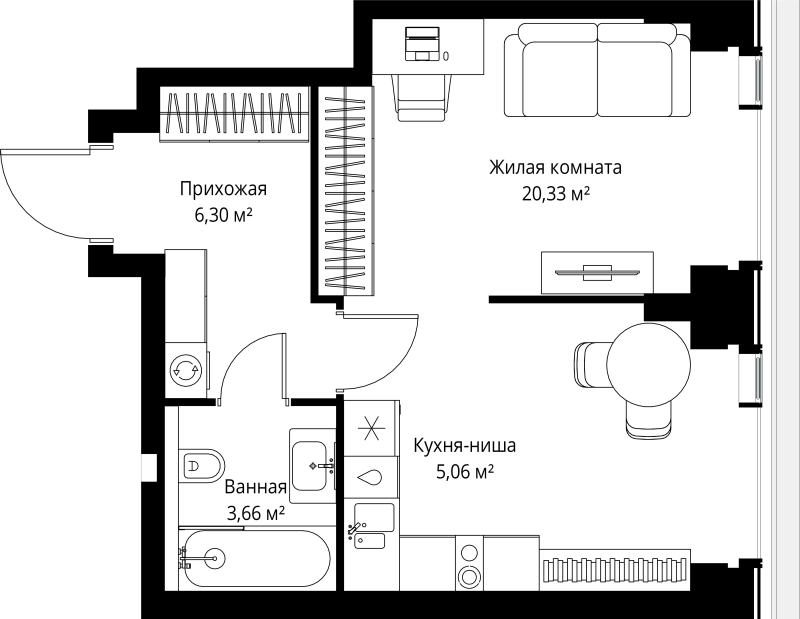 1 ккв