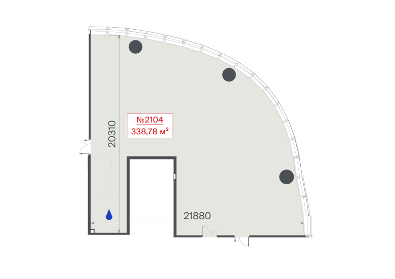 К. пом 338,8 м²