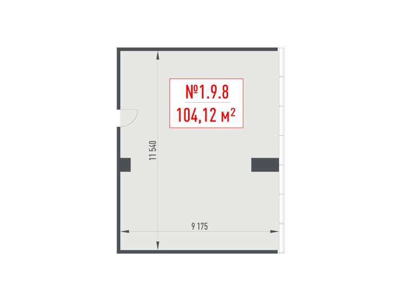 К. пом 104,1 м²