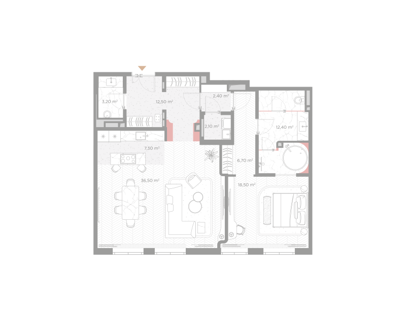 2 ккв (Евро) 101,1 м²