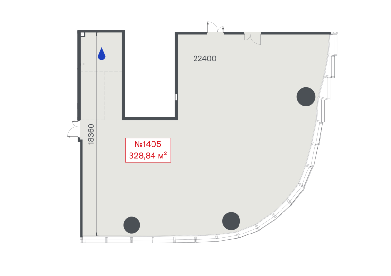 К. пом 328,8 м²