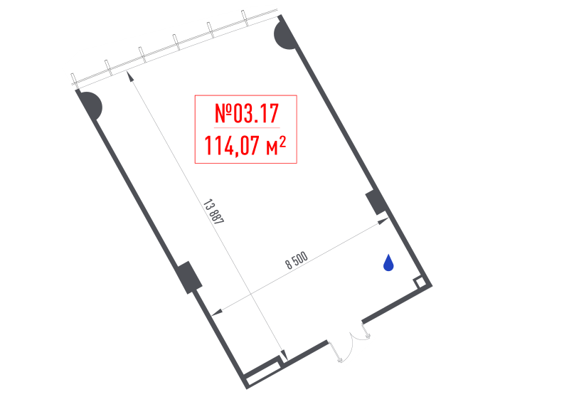 К. пом 114,1 м²