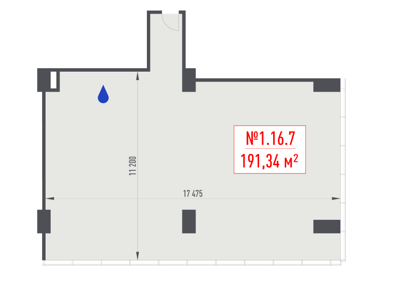 К. пом 191,3 м²