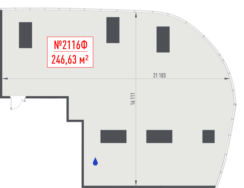 К. пом 246,6 м²