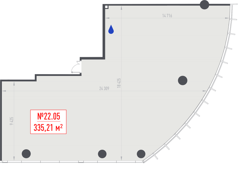 К. пом 335,2 м²