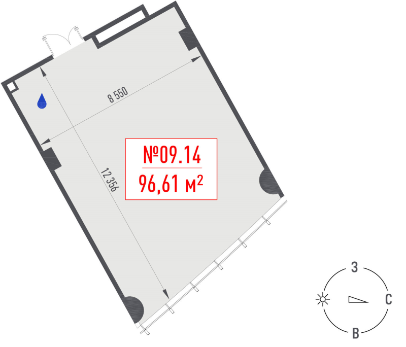 К. пом 96,6 м²