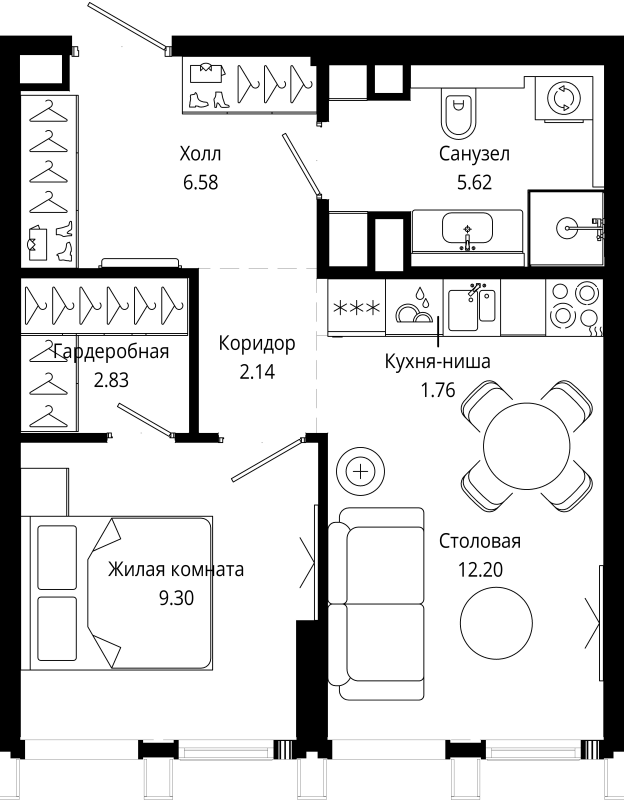 1 ккв