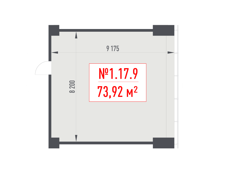 К. пом 73,9 м²