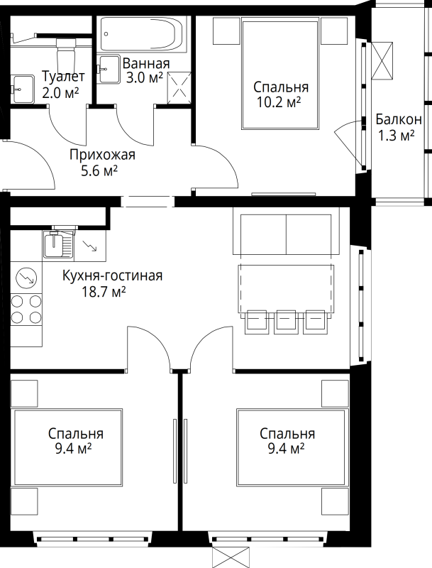 4 ккв (Евро)