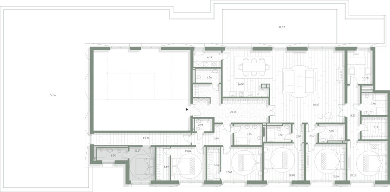 7 ккв (Евро) 461,3 м²
