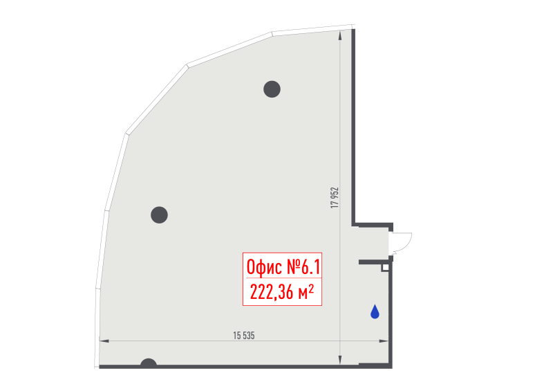 К. пом 222,4 м²