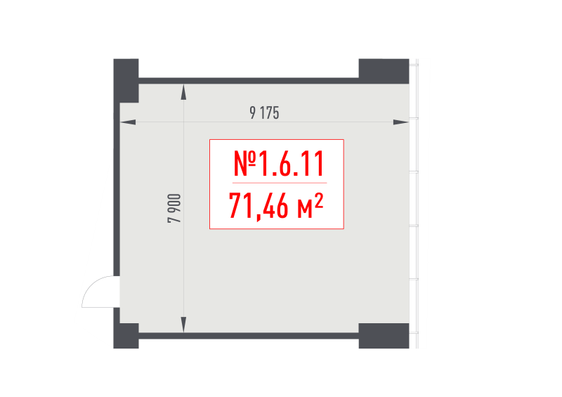 К. пом 71,5 м²