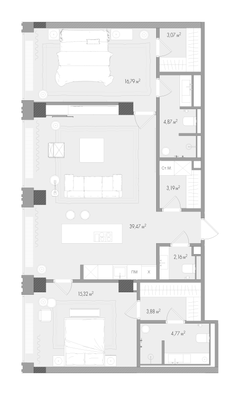 3 ккв (Евро)