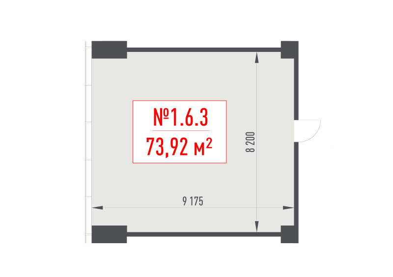 К. пом 73,9 м²